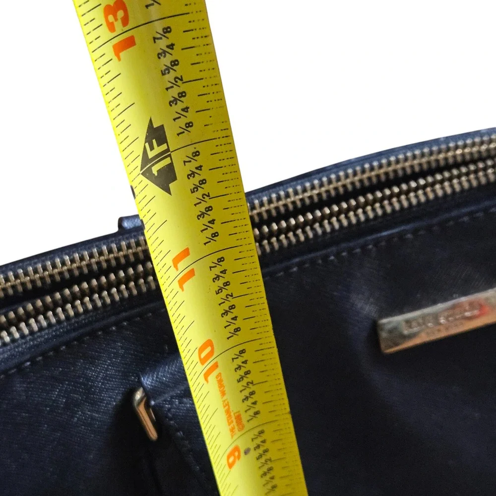 Kate Spade Leighann Laurel Way Lane Satchel Shoulder‎ Bag Tote Strap Double Zip